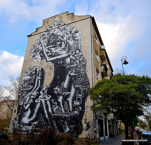 Warszawa Warsaw warszawskie murale Praga Północ praskie klimaty streetart
