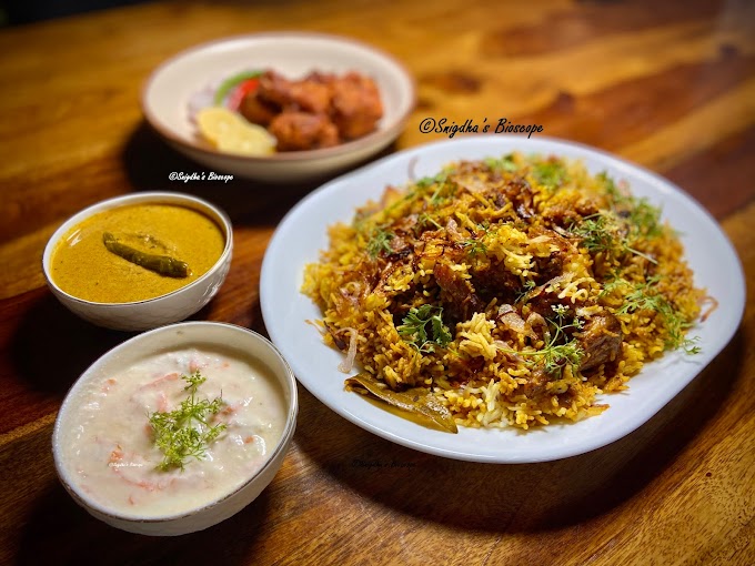 Lamb Biryani & Mirchi Ka Salan | Indian Food
