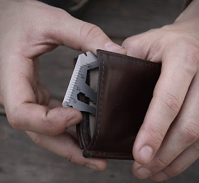 EDC Card Multi-Tool With 30+ Functions That Fit in Your Wallet