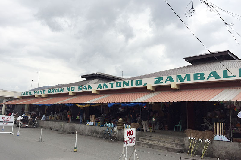 San Antonio Public Market in Zambales