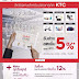 ส่วนลด Central Online KTC  ช้อปวันศุกร์ รับเครดิตเงินคืนสูงสุด 15% ที่ Central Online