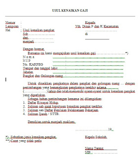 Contoh Surat Usul Kenaikan Gaji Pegawai.docx  Contoh 