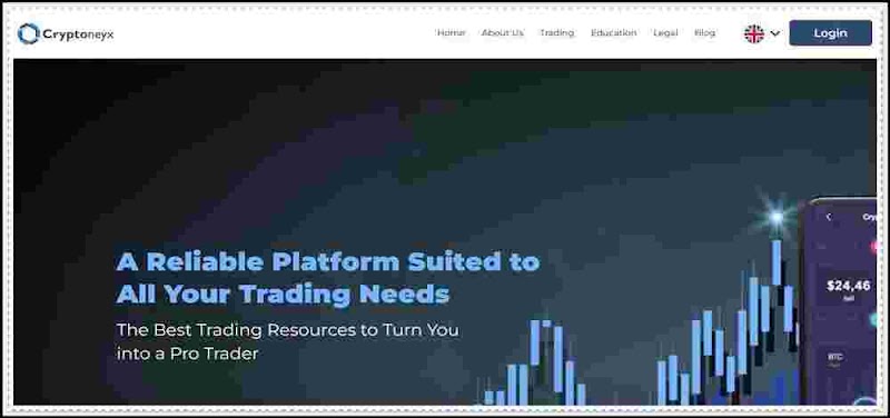 Мошеннический проект cryptoneyx.io – Отзывы, развод. Компания CryptoNeyx мошенники