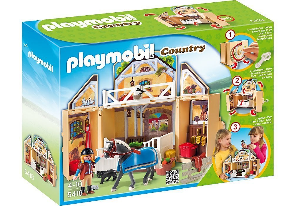 Playmobil Country - Establo de caballos (5418)