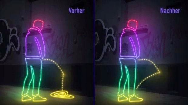 Funny And Creative Solution To Public Urination