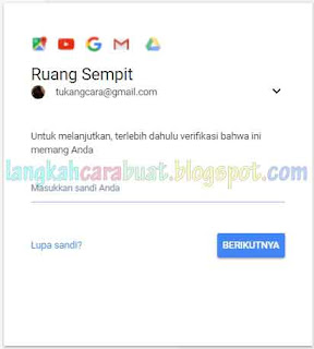 cara ganti nomor telepon gmail