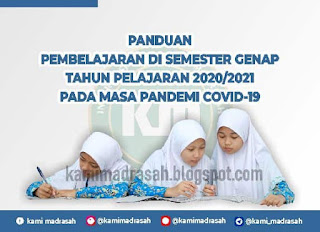 Panduan Pembelajaran pada Semester Genap 2021 Pada Masa Pandemi Covid19