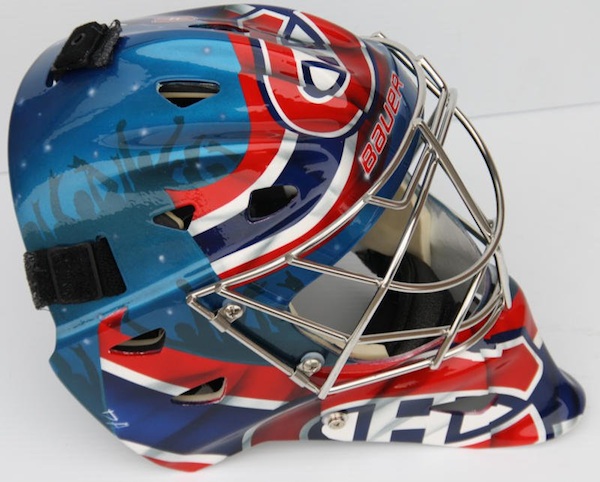 carey price mask jacques plante. arkham city box, Carey