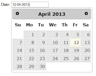 datepicker JQuery