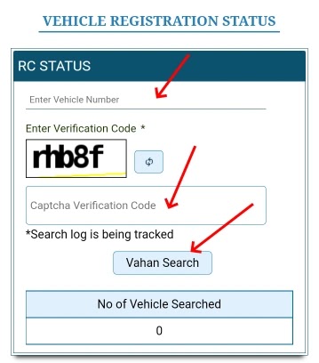 vehicle-registration-status-rc-status-check-parivahan-sewa-portal