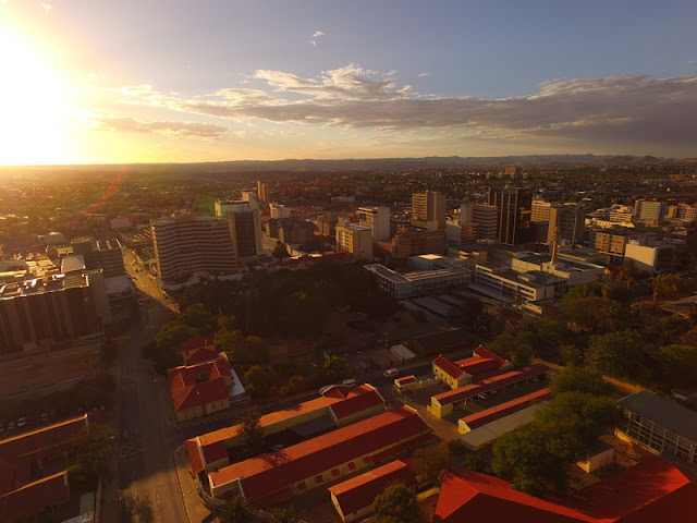 Namibia - Windhoek Aerial Photo