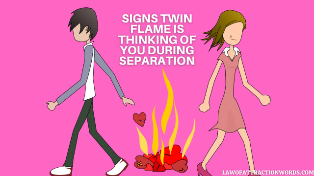 Signs Twin Flame Is Thinking Of You During Separation