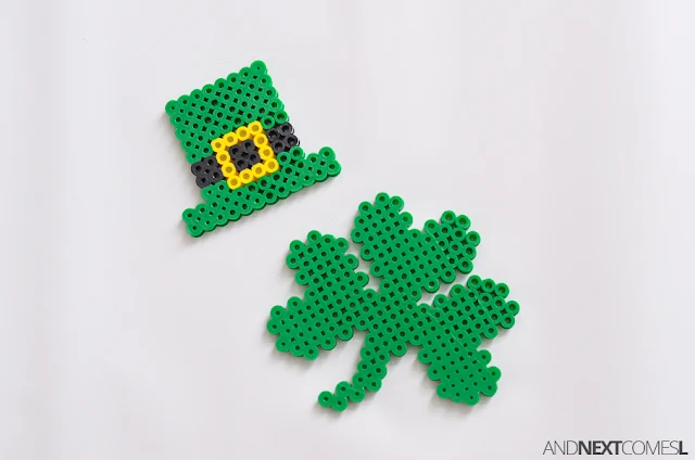 Perler bead patterns for St. Patrick's Day
