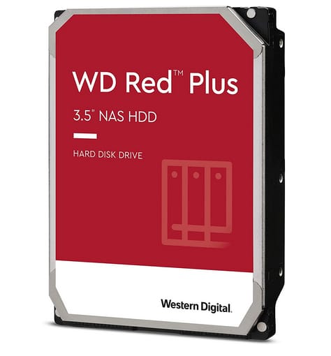 Western Digital 6TB WD Red Plus NAS Internal Hard Drive