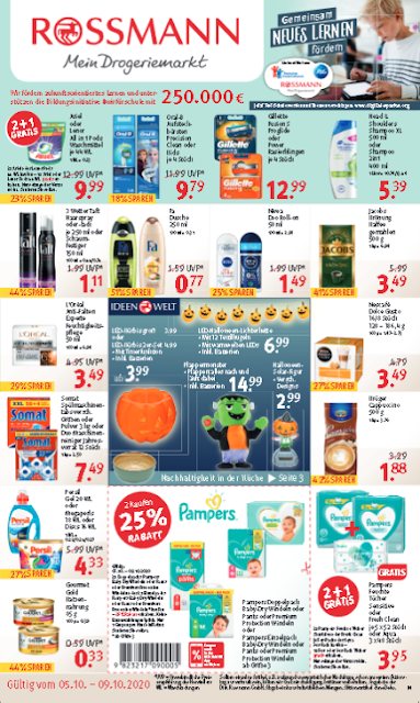 ROSSMANN  Akcionen, Coupons + Prospekt - Angebote  ab 05.10 2020