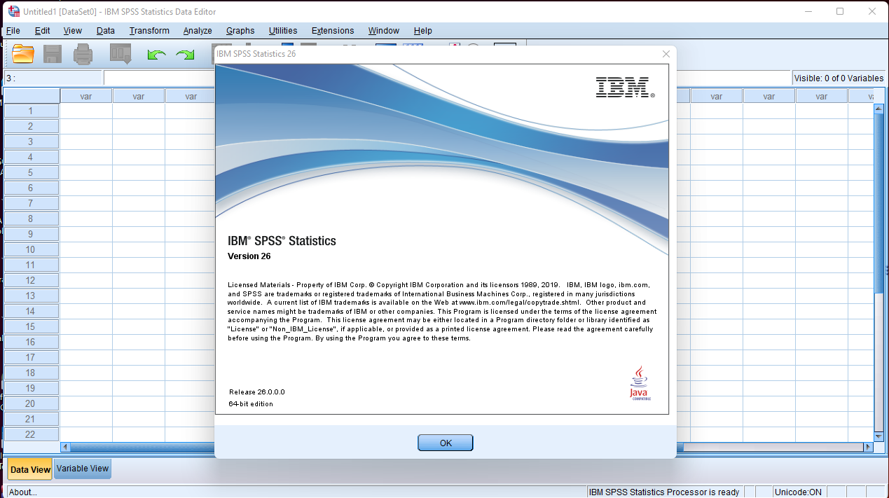 Cara Install IBM SPSS Statistics Full Version