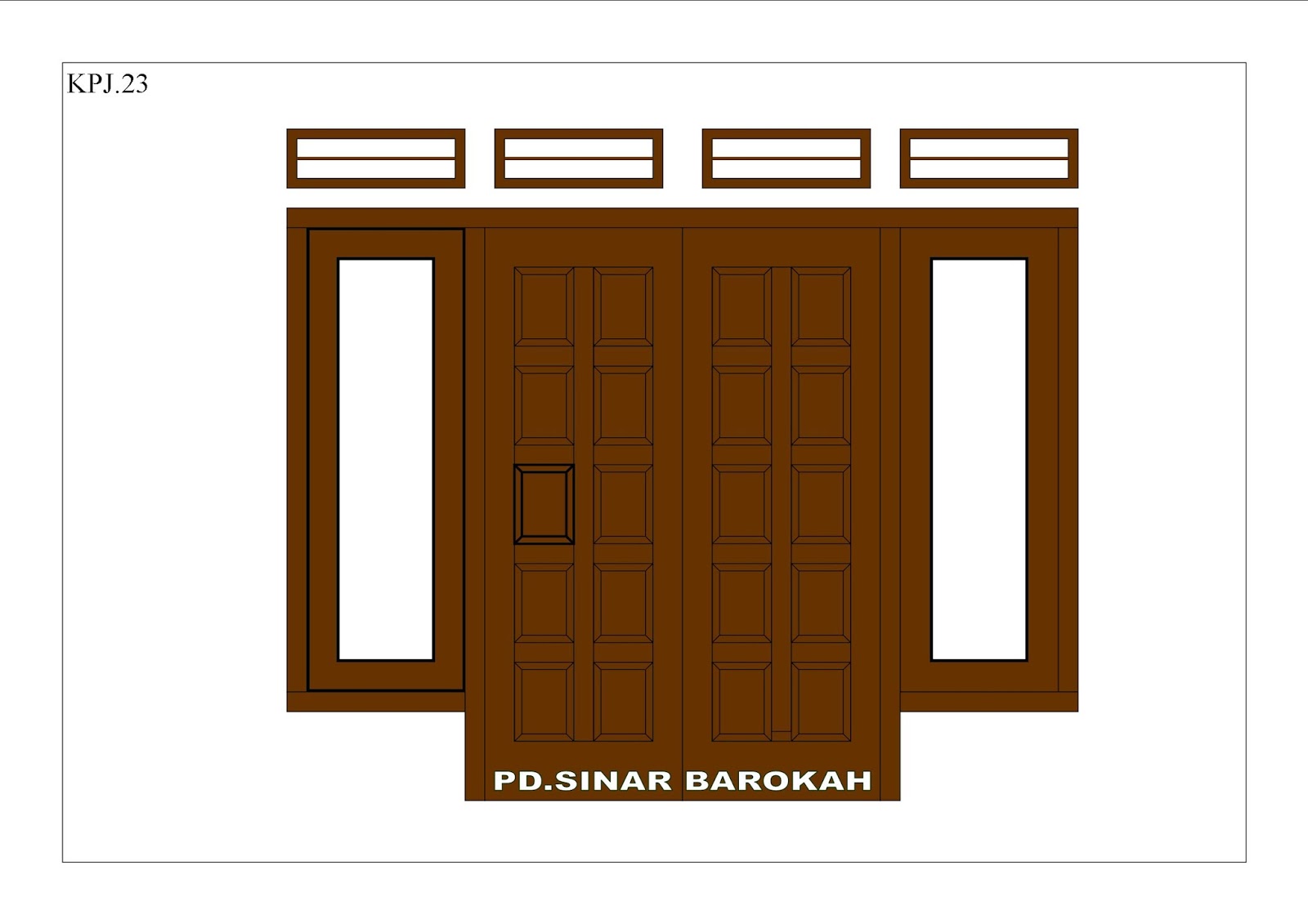 PD SINAR BAROKAH Kusen  pintu  jendela kayu bogor  PD SINAR 