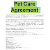 8 pet sitting service agreement contracts templates