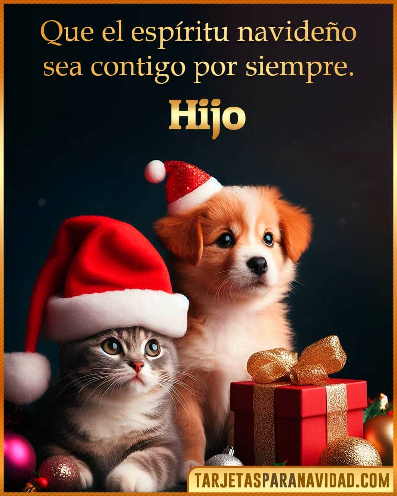 Imagenes de navidad para Hijo