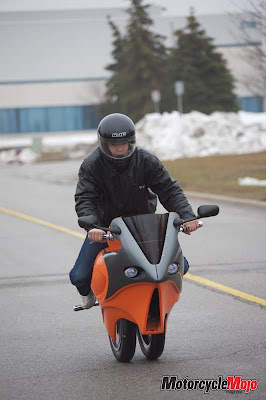 The UNO - One Wheeled Motorcycle