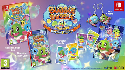 Edición física de Bubble Bobble 4 Friends para Switch