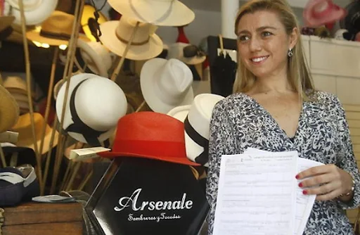 Alicia Simon - The owner of 'Arsenale' shop in Spain