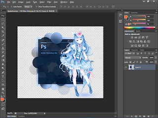 cara membuat splashscreen anime di photoshop