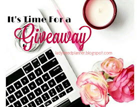 Giveaway Akhir Tahun 2018 by Lady in Red Planner, Blogger Giveaway, Blog, Hadiah,