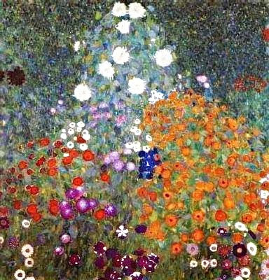 Jardí de flors (Gustav Klimt)