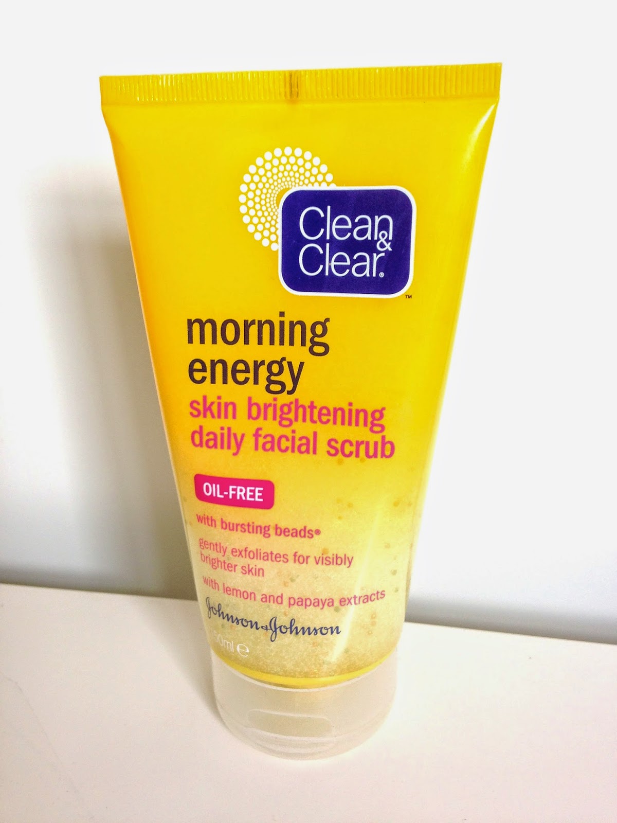 Image of Clean & Clear Morning Energy Skin Brightening Daily Facial Scrub