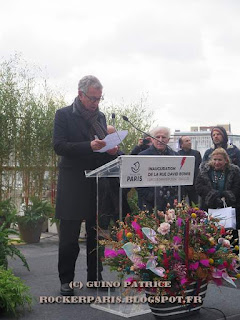 Inauguration Rue David Bowie Paris 13