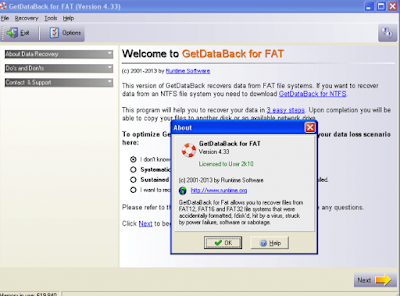 Perdistes tus archivos importantes y quieres recuperarlos GetDataBack 4.33 [Full + Keygen]