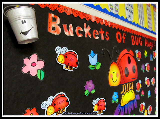 photo of: Bucket Filling Bulletin Board via RainbowsWithinReach