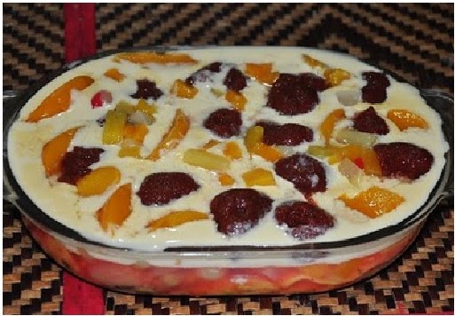 Puding Buah Peach Cake Ideas and Designs