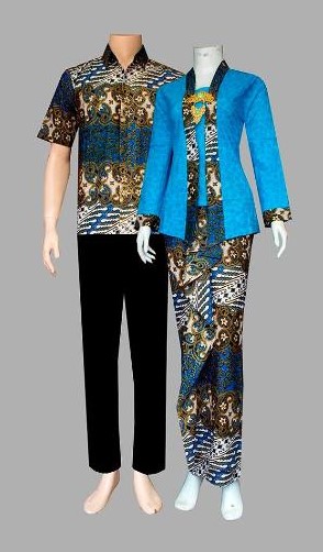 10 Model  Kebaya Batik Couple  Modern Untuk Kondangan  Pesta 