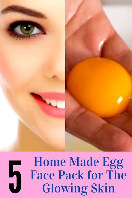 5 Home Made Egg Face Pack For The Glowing Skin