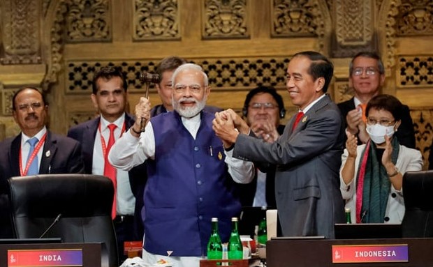 India on Thursday formally took over the presidency of the Group of Twenty (G20), which rotates annually among members