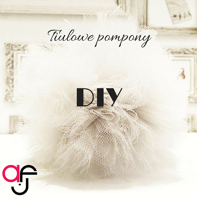 DIY - tiulowe pompony