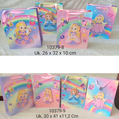 Paper Bag Motif Princess (10379-8, 10379-9)
