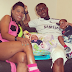 PHOTO: Dance Queen, Kaffy and her husband chill with their kids