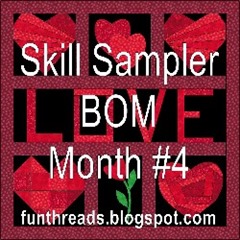 month 4 small button