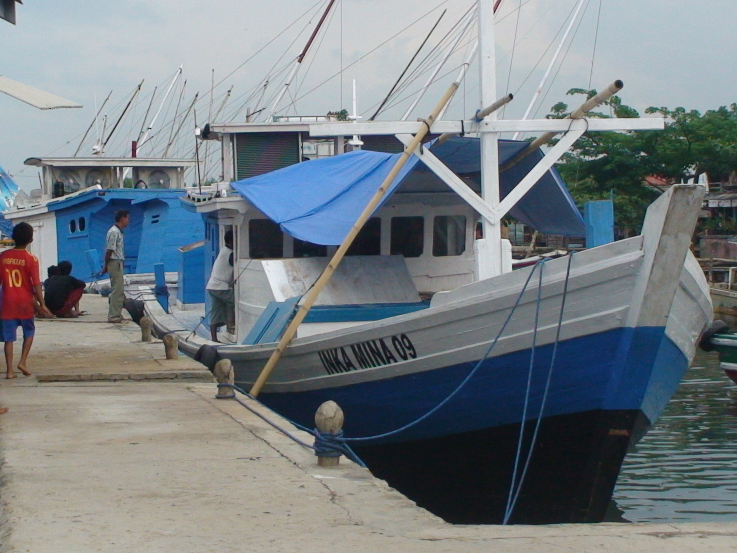 Teluk Lampung Kapal Kayu  30 GT KM Inka Mina 