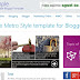 Free Template Blog Dengan Style Metro Window 8 