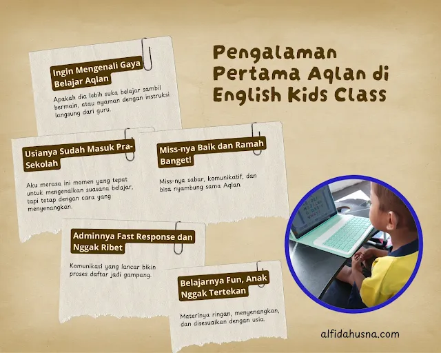 Trial class di English Kids Class