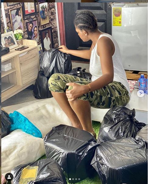 See Lovely photos of female carpenter who is Shaking social media