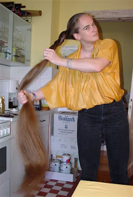 Long Hair extensions Braiding