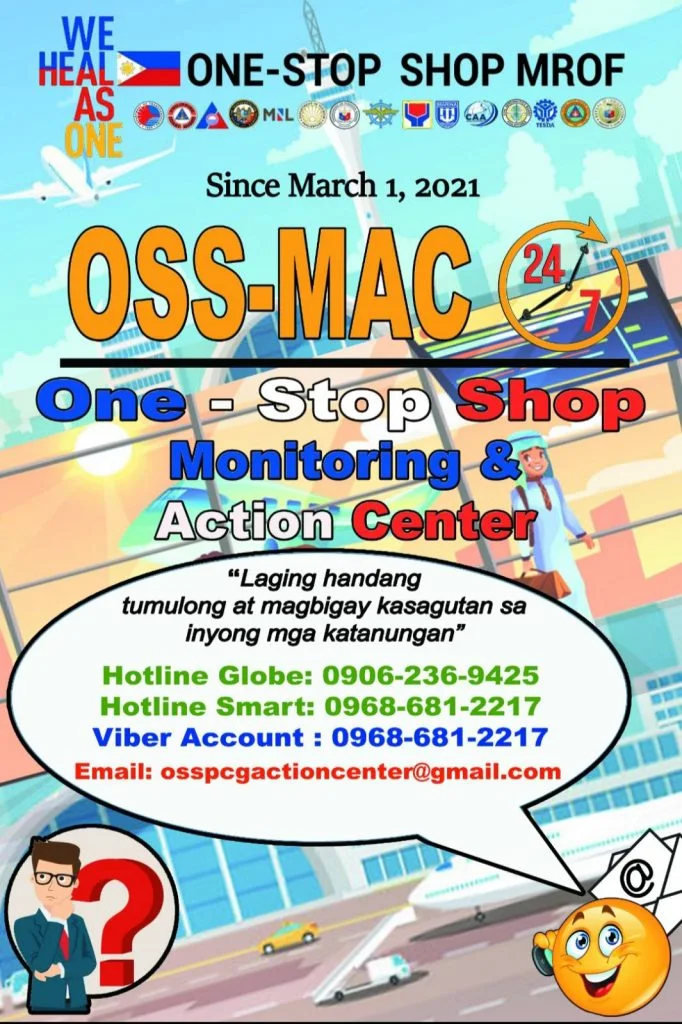 OSS One-Stop Shop Monitoring & Action Center Contact Details