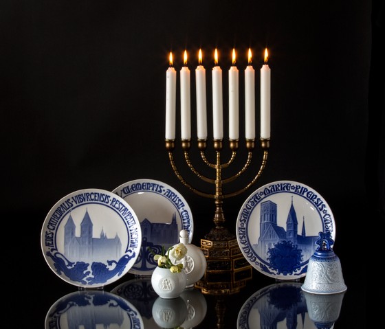  Church plates from Royal Copenhagen and Bing & Grondahl