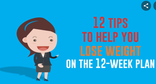 top 12 tips to help you lose weight on the 12-week plan