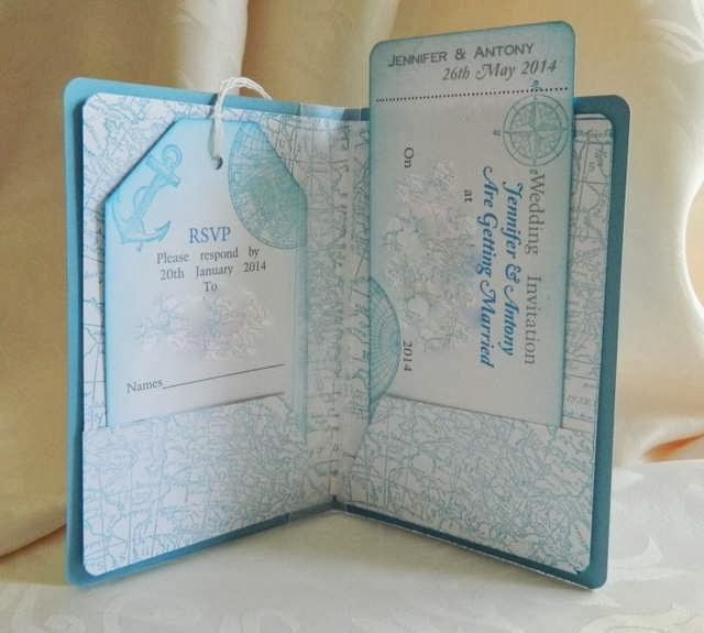 Best Travel Themed Wedding Invitations